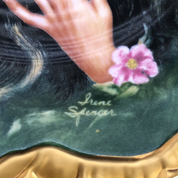 1982 Plate Symphony of Roses Collection Wild Irish Rose by Pickard Signed - Picture 2 of 6